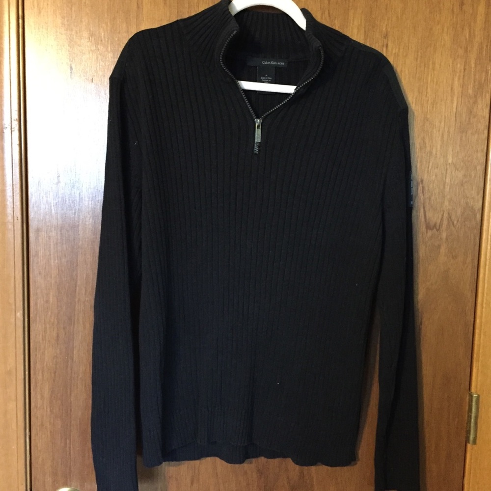 👔Calvin Klein Jeans Men’s Half Zip Sweater